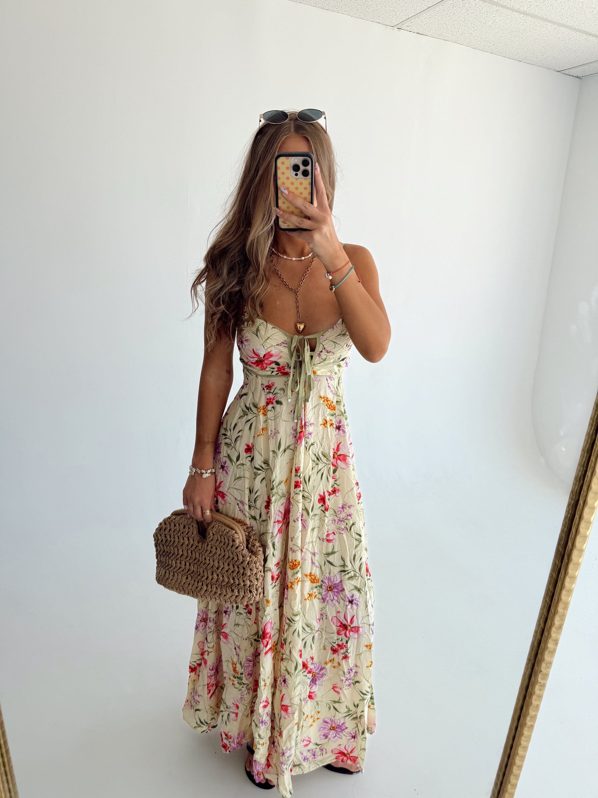 Alora Maxi Dress - Open Back